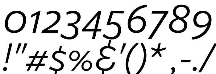 Billie DEMO Italic Font OTHER CHARS