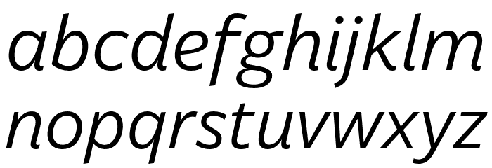 Billie DEMO Italic Font LOWERCASE