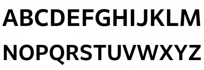 Billie DEMO SemiBold Schriftart Groß
