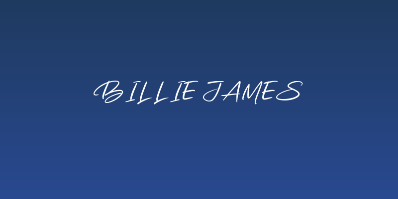 Billie James Social Header