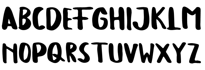 Billie Regular Font UPPERCASE