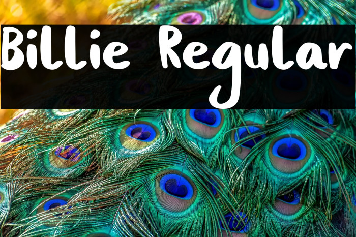 Billie Regular Example 1