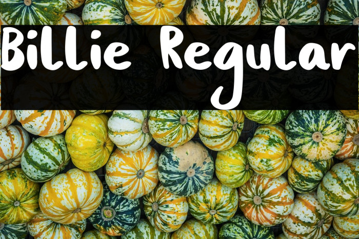 Billie Regular Example 2