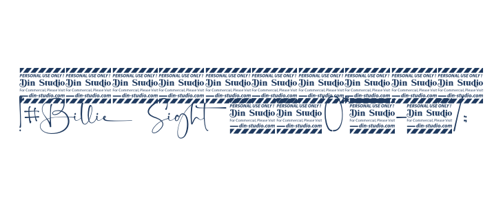 Billie Sight Personal Use Other Characters