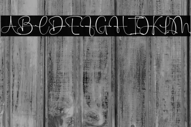 Billie Sight Personal Use Font examples