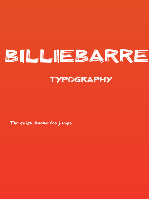 BillieBarred06 Poster