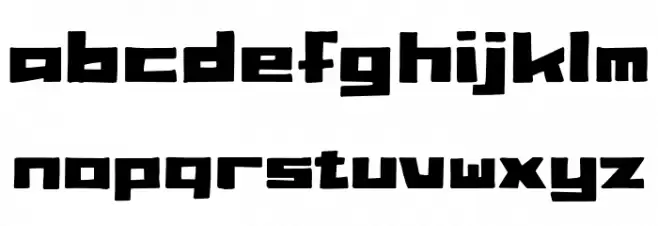 BillieBob Caratteri MINUSCOLO