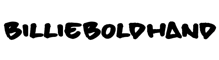 BillieBoldHand  لخطوط تنزيل
