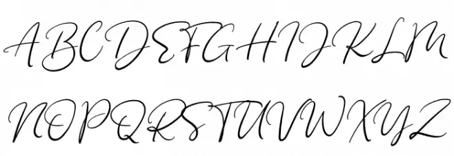 Billies Island Font UPPERCASE