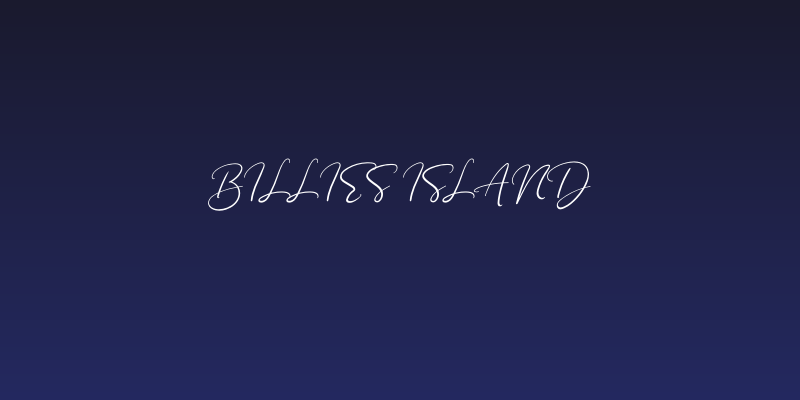 Billies Island Social Header