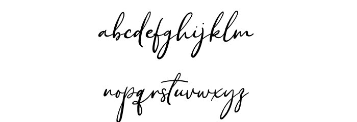 Billies Island خط أحرف صغيرة