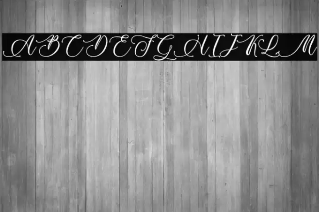 Billion Calligraphy - Personal Use Font examples