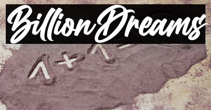 BillionDreams Example 1