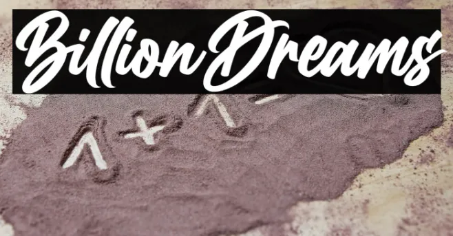BillionDreams Example 1