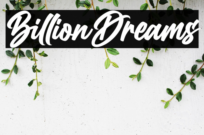 BillionDreams Example 3