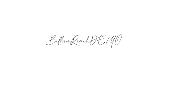 BillionReachDEMO Logo