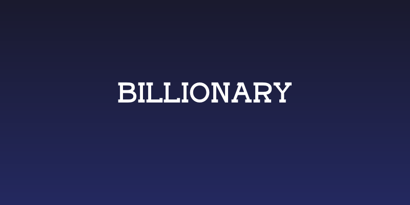 Billionary Social Header