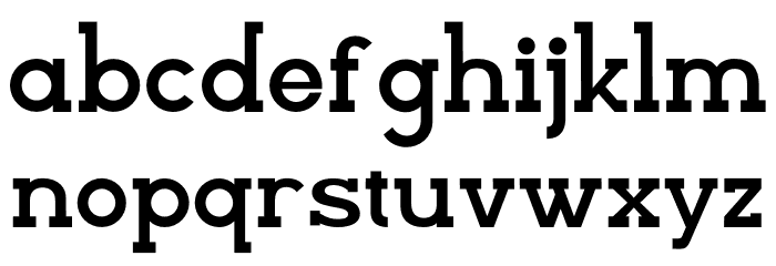 Billionary Font LOWERCASE