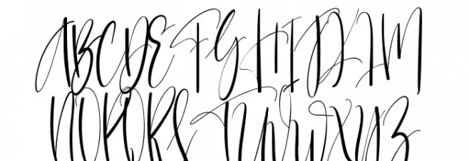 Billions फ़ॉन्ट अपरकेस