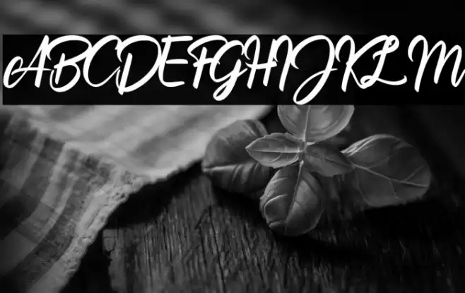 Billionthine Personal Use Only Font examples