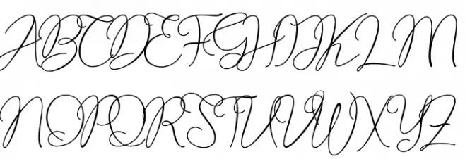 Billkia Font Litere mari