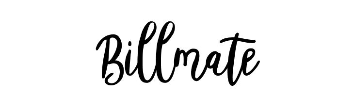 Billmate  Скачать бесплатные шрифты