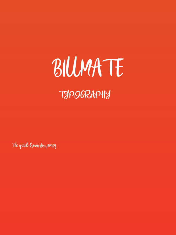 Billmate Poster