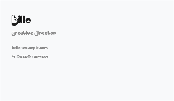 Billo Business Card
