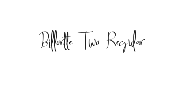 Billortte Two_Regular Logo