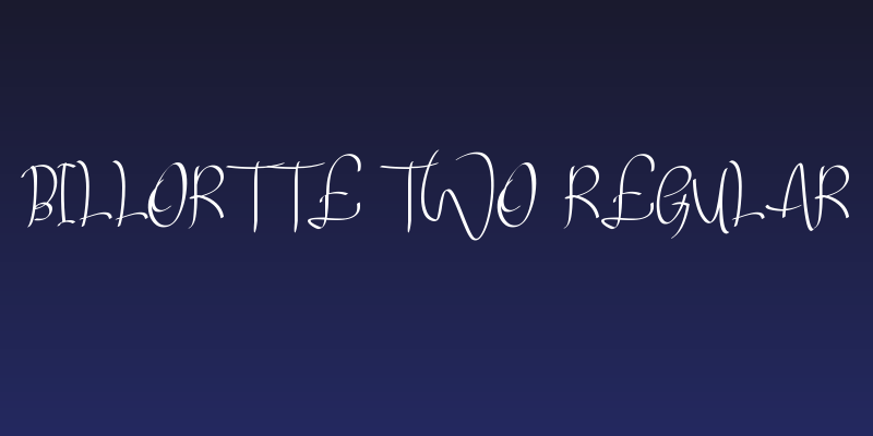 Billortte Two_Regular Social Header