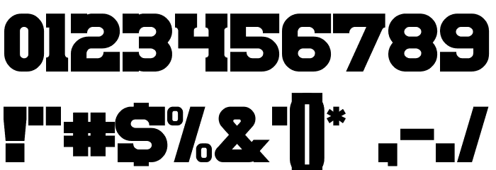 Bills Mafia Font OTHER CHARS