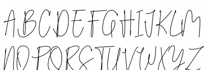 Billstone Demo Schriftart Groß