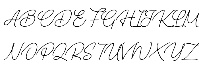 Billstone Signature Personal Use Only Schriftart Groß