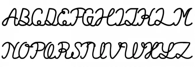 Billy Jean Style Bold Шрифта ВЕРХНИЙ