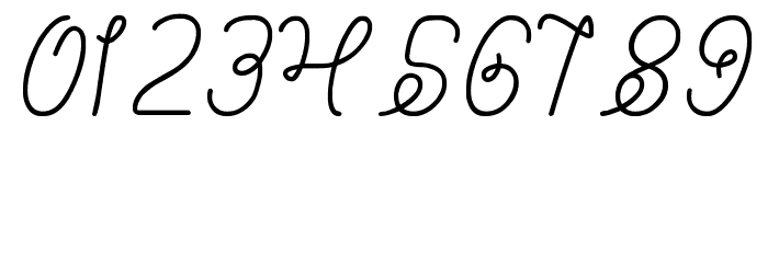 Billy Jean Style Font OTHER CHARS