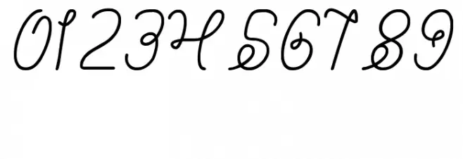 Billy Jean Style Font OTHER CHARS