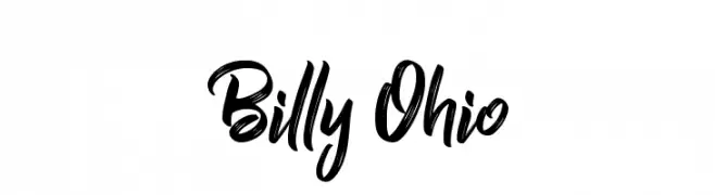 Billy Ohio  Descarca Fonturi Gratis