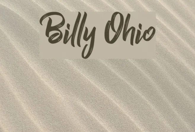 Billy Ohio Example 1