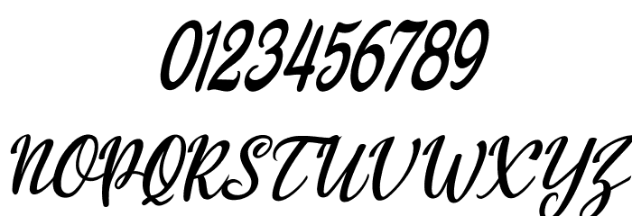 Billy Scriptian Font OTHER CHARS