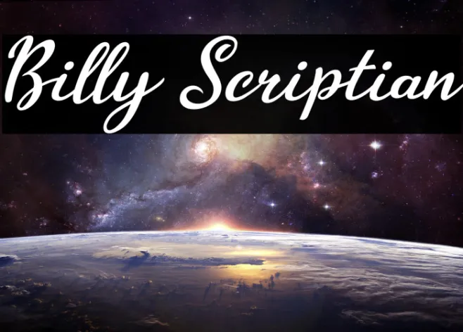 Billy Scriptian Example 3