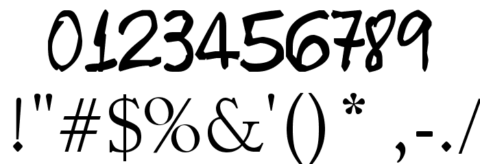 Billy Schriftart Anderer Schreiben