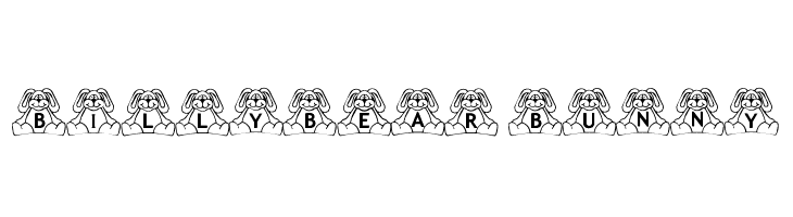 BillyBear Bunny Font