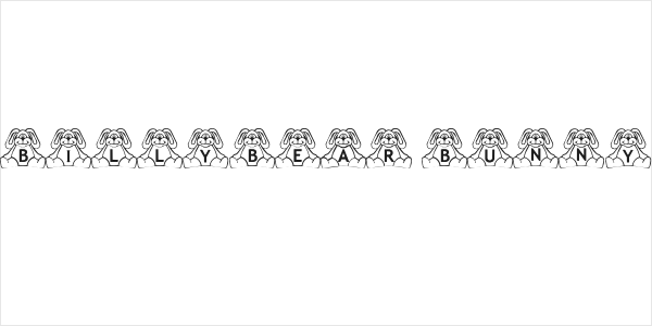 BillyBear Bunny Logo