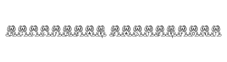 BillyBear EasterFont  नि: शुल्क फ़ॉन्ट्स डाउनलोड