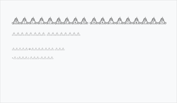 BillyBear Halloween Business Card