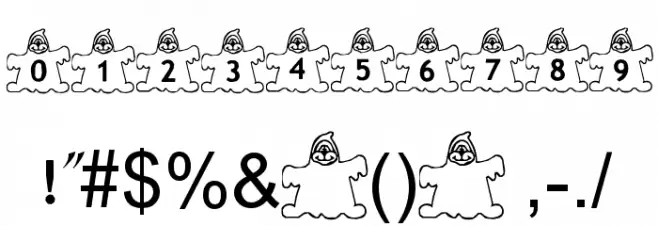 BillyBears FriendlyGhost Fonte OUTROS PERSONAGENS