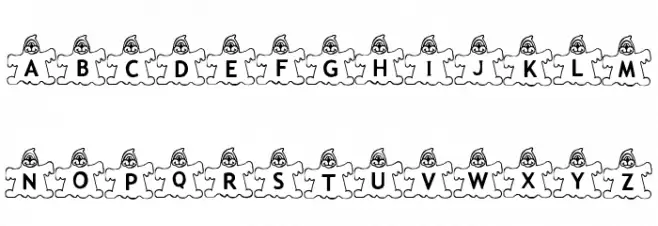 BillyBears FriendlyGhost 字体 大写