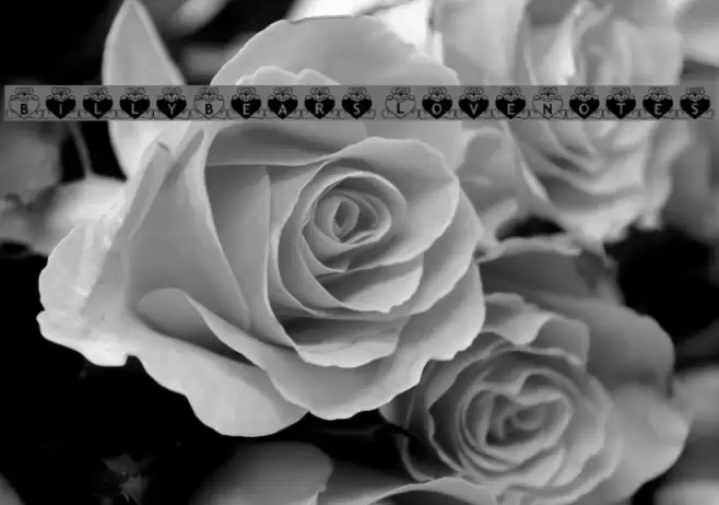 BillyBears LoveNotes Schriftart examples