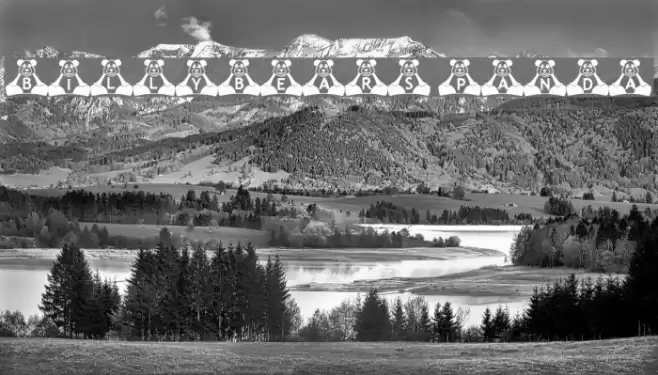 BillyBears Panda Font examples