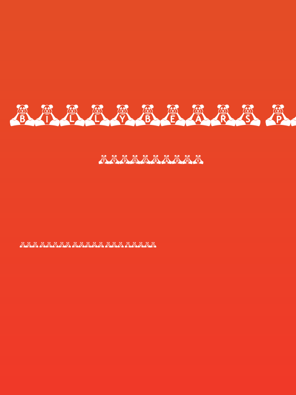 BillyBears Panda Poster